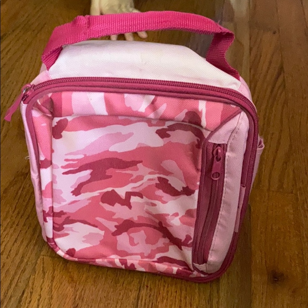 Pink Camouflage Print Lunchbox